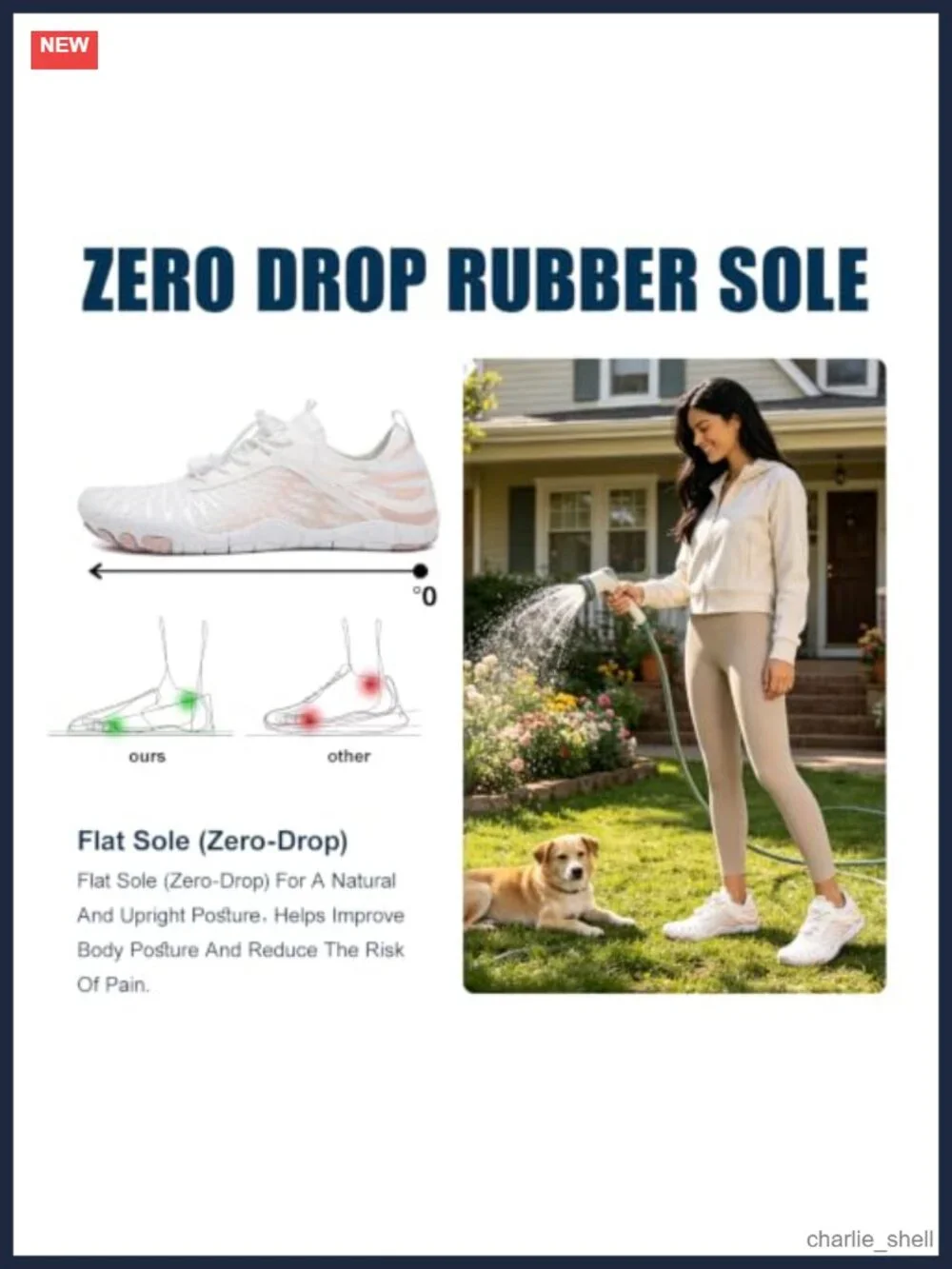 Barefoot Water Shoes Wide Toe Breathable Non-Slip Athletic Hiking Swim